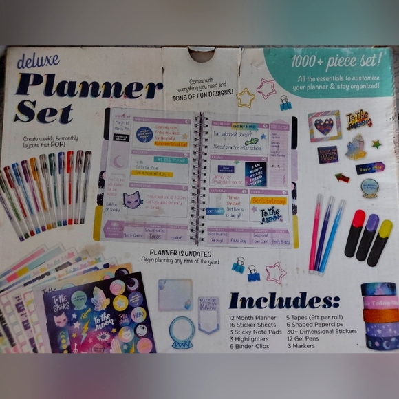 NEW Undated Planner - Picture 4 of 5